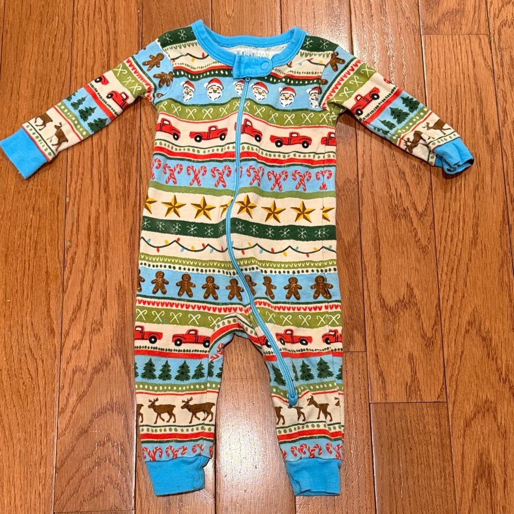 Hatley Baby Onesie with Festive Patterns